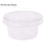 Slime Jars - Slime Storage - Slime Containers 50Pcs Disposable Cups Set of 30ml/1 oz Sauce Pot Container Shot Cup Slime Storage with Lid for