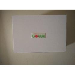 Goege 5 Gram New Empty Clear Portable Travelling Plastic Cosmetic Containers (50 pcs) with 1 Free Logo