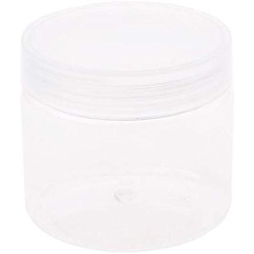 bjduck99 Wide Round Clear Food Storage Container Sealed Jar Box with Lid Kitchen Tool - 7.25.2cm