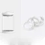 Bocal en Verre 500 ml Hemoton pour Conservation Alimentaire Sec, Fermé Hermétique pour Cuisine Bocal en Verre 500 ml Hemoton pour Conservation Alimentaire Sec, Fermé Hermétique pour Cuisine