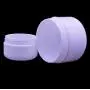 3 Pièces 100g/3.3oz Flacons Plastiques PP Remplissables pour Cosmétiques, Crèmes, Maquillage, Échantillons, Crèmes pour le Visage, Crèmes pour les Yeux, Masques, Contenants, Flacons, Pots, Bouteilles pour Voyage et Usage Domestique (Blanc)