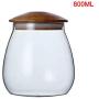 Tenrry 800ml/400ml Preserve Jars Glass Food Airtight Kitchen Glass Storage Containers