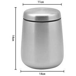 Cwg Airtight Coffee Canister, Stainless Steel Storage Container with 1 Measure Spoon