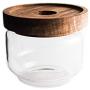 humidifier Glass Sealed cans, Wooden lid Storage Jars, Candy Jars, Tea Milk Powder, Dried Fruit and Grain Storage Tanks