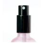 2PCS 30Ml/1OZ Empty Pink Glass Spray Bottle Refillable Perfume Dispenser Bottles with Black Cap Cosmetic Liquid Makeup Water Container Atomizers Fine Mist Spray Jars Holder Pot