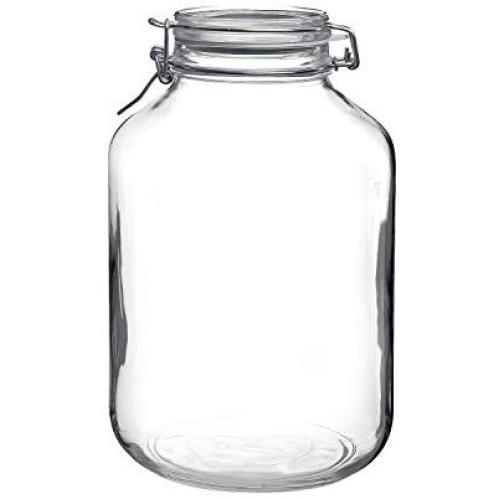 Bormioli Rocco Fido Clear Jar, 169 Oz.