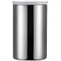 Canisters Kitchen Counter Stainless Steel with Lids - silvery