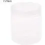 Grey990 Wide Round Transparent Plastic Food Storage Container Sealed Jar Box with Lid Kitchen Storage Container 7.28cm Grey990 Wide Round Transparent Plastic Food Storage Container Sealed Jar Box with Lid Kitchen Storage Container 7.28cm
