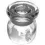 Bouteille de stockage IncisoArt gravée à la main, sablée (sculptée au sable), en verre, fabriquée aux États-Unis, personnalisable (4,5 oz (133 ml), Kokopelli danseur tribal sud-ouest désert).