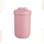 UPKOCH Plastic Cereal Storage Containers Dry Food Flour Snacks Sugar Storage Bottle for kitchen Home (Pink)