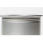 4 oz. (1/2 cup) Début Clear Lid Screw Top Magnetic Spice Tin, BPA Free, Freshness Seal, Easy to Open, Stackable, Innovative Design (Set of 12)