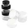 XTKID 5Pcs Plastic Small Jar Cosmetic Box Small Plastic Jar Cream Lip Balm Container Pots Cosmetic Packaging Jar (Color : White Cap, Size : 5g) XTKID 5Pcs Plastic Small Jar Cosmetic Box Small Plastic Jar Cream Lip Balm Container Pots Cosmetic Packaging Jar (Color : White Cap, Size : 5g)
