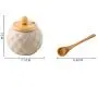 Mini Spice Jars Ceramic seasoning jar set home kitchen utensils double seasoning tank Mini Spice Jars Ceramic seasoning jar set home kitchen utensils double seasoning tank