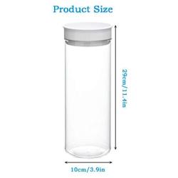 Cereal Storage Containers Dispenser Cookie Jar Plastic with Lids Airtight Bpa Free Large, Food Storage Containers for Kitchen Pantry Organization Canister Candy Bulk, 500mL/800mL/1.5L