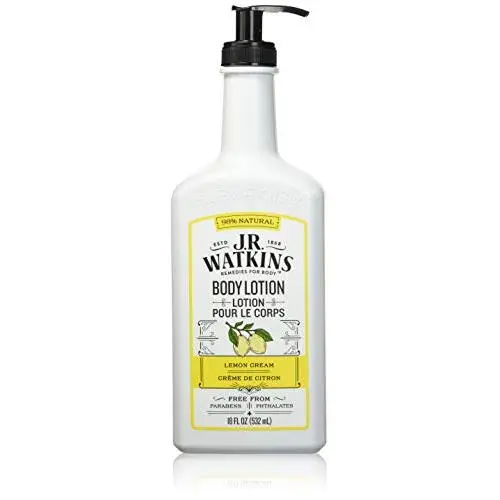 Lotion Hydratante Quotidienne J.R. Watkins (Crème Citron) - 487 ml Lotion Hydratante Quotidienne J.R. Watkins (Crème Citron) - 487 ml