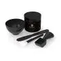 Radiant Complex DIY Face Mask Mixing Bowl Set with Sodium Bentonite 16 Oz Jar | Silicone Mask Bowl, Applicator Brush, Mixing Spatula and Measuring Cup | Black Radiant Complex DIY Face Mask Mixing Bowl Set with Sodium Bentonite 16 Oz Jar | Silicone Mask Bowl, Applicator Brush, Mixing Spatula and Measuring Cup | Black