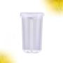 UPKOCH Food Storage Plastic Transparent 4 Compartments Detachable Kitchen Cereal Container Dry Food Boxes Bottles Storage Jar With Lid for Home Kitchen
