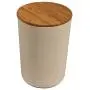 Rayher Bambus Aufbewahrung, Rund, 700ml, 10,5cm, 14cm, Box 1 Stück, Natur