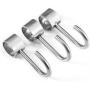 Kitchen Stainless Steel Spice Rack,Herb Rack Spice Jars Bottle Holder Storage Organiser Rack for Wall Mounted