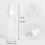 20 Pièces Flacons en Plastique Transparent à Pulvérisation Fine, Remplissables et Réutilisables pour Huiles Essentielles, Voyage, Parfums 20 Pièces Flacons en Plastique Transparent à Pulvérisation Fine, Remplissables et Réutilisables pour Huiles Essentielles, Voyage, Parfums