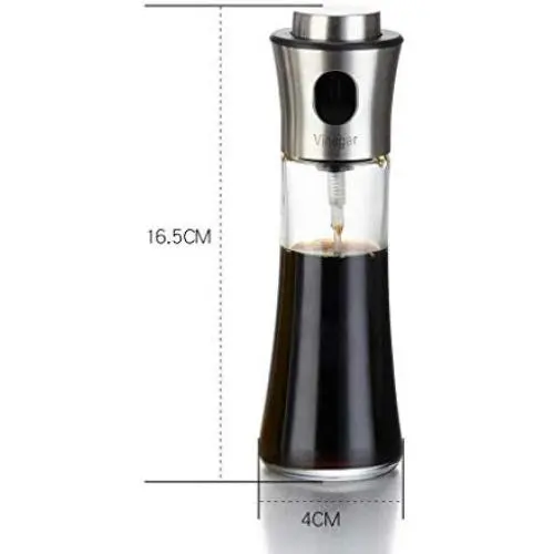 Bouteille et pot d'assaisonnement, boîte de rangement pour condiments, distributeur d'huile, gobelet pour huile d'olive, vinaigre, sirop, distributeur d'huile, gobelet en verre pour cuisine.
