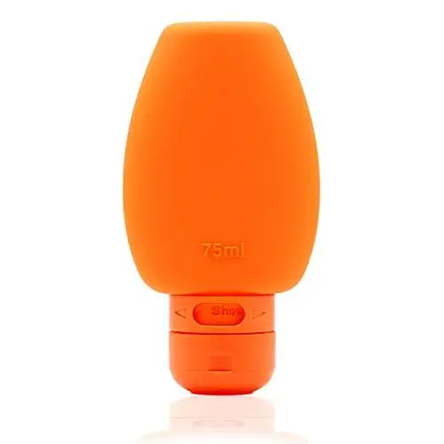 Silicone Travel Bottle 2.64 oz Leak Proof Cosmetic Travel Containers Set Shampoo Bottles Squeeze Refillable Empty Small Toiletry Bottles Travel Tubes For Liquids BPA Free (Orange) Silicone Travel Bottle 2.64 oz Leak Proof Cosmetic Travel Containers Set Shampoo Bottles Squeeze Refillable Empty Small Toiletry Bottles Travel Tubes For Liquids BPA Free (Orange)
