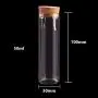 24pcs 50ml Size 30100mm Test Tube With Cork Stopper Spice Bottles Container Jars Vials DIY Craft
