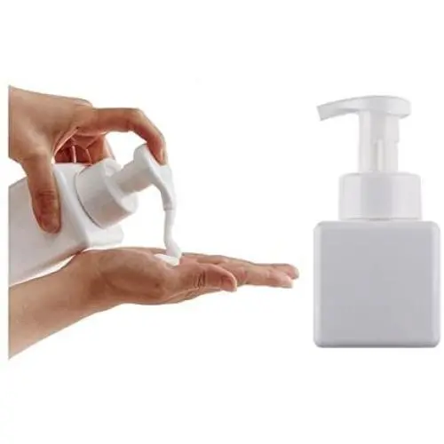 erioctry 250ml/8.4oz Refillable Empty Plastic Cream Lotion Dispenser Square Spray Pump Bottle Jars Makeup Cosmetic Bath Shower Shampoo Liquid Toiletries Containers (White) erioctry 250ml/8.4oz Refillable Empty Plastic Cream Lotion Dispenser Square Spray Pump Bottle Jars Makeup Cosmetic Bath Shower Shampoo Liquid Toiletries Containers (White)