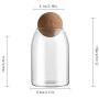 Multi Function Sealed Can Kitchen Glass Storage Tank Sealed Cans Food Grains Storage Container Jar Tea Vessel Tool,S