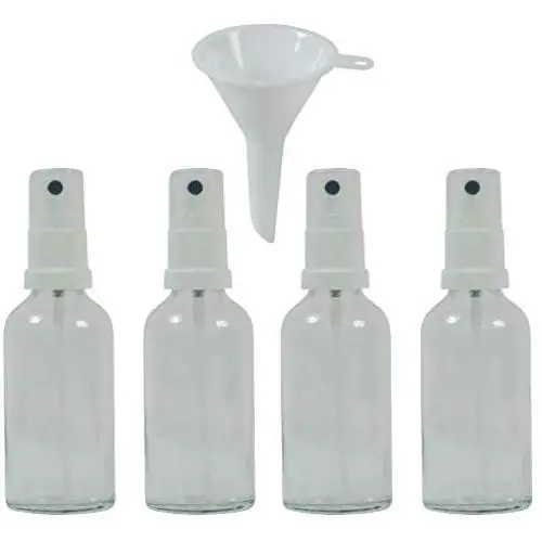 Bouteille Vaporisateur Viva Haushaltswaren # 39120 - 50 ml avec Buse en Verre, Verre, Transparente – 3.9 x 3.9 x 11.8 cm Bouteille Vaporisateur Viva Haushaltswaren # 39120 - 50 ml avec Buse en Verre, Verre, Transparente – 3.9 x 3.9 x 11.8 cm
