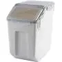 Ensemble de 2 Pots de Rangement Alimentaire Étanches pour Cuisine, Rangement Céréales avec Roulettes, Couvercles Étanches Transparents, Plastique BPA Free & Sans BPA, Garde les Aliments Sèches et Frais, Idéal pour Gagner de l'Espace Ensemble de 2 Pots de Rangement Alimentaire Étanches pour Cuisine, Rangement Céréales avec Roulettes, Couvercles Étanches Transparents, Plastique BPA Free & Sans BPA, Garde les Aliments Sèches et Frais, Idéal pour Gagner de l'Espace