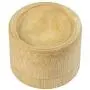 BESTONZON Bamboo Tea Box Maccha Storage Box Canister Jar Kitchen Storage Case