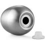 Stainless Steel Egg shape Spice Jar Seasoning Can Sugar Box Kitchen Spice Storage Jars Seasoning Cans BBQ Storage Box KC1705