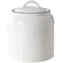Contenants en céramique pour céréales, pots à biscuits, avec couvercle, contenants de rangement alimentaire hermétiques pour placards cuisine, idéal pour farine, café, bonbons, grands (750mL/1.5L/2.5L). Contenants en céramique pour céréales, pots à biscuits, avec couvercle, contenants de rangement alimentaire hermétiques pour placards cuisine, idéal pour farine, café, bonbons, grands (750mL/1.5L/2.5L).