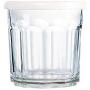 Luminarc N7593 Working Glass Storage Jar with Lids, 14 Ounce, Set of 4, Clear