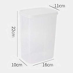 Grain storage box, kitchen food storage container, transparent plastic sealed can