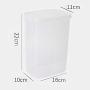 Grain storage box, kitchen food storage container, transparent plastic sealed can