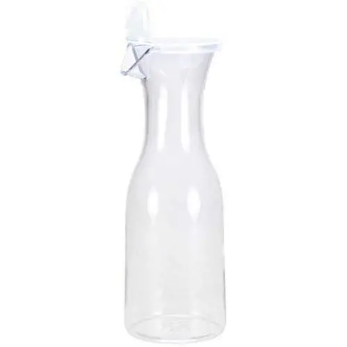 Klare Acryl-Saftkanne, Unbruchbar, Wein- oder Saftentsieger mit Deckel, 1200 ml (40 oz)