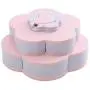 Boîte Rotative à Décoration de Fleurs Bloom pour Bonbons, Organisateur de Bijoux, 10 Compartiments - BPA Free - Sans BPA - Lavable au Lave-vaisselle (Rose) Boîte Rotative à Décoration de Fleurs Bloom pour Bonbons, Organisateur de Bijoux, 10 Compartiments - BPA Free - Sans BPA - Lavable au Lave-vaisselle (Rose)