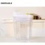 Bouteilles Transparentes en Plastique Alimentaire 5 Pièces – Conservation de Snacks, Céréales et Nourriture Fraîche Bouteilles Transparentes en Plastique Alimentaire 5 Pièces – Conservation de Snacks, Céréales et Nourriture Fraîche