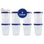 Twist Top Food Containers Screw And Seal Lid 32 Oz Stackable Reusable Plastic Storage Container 8 Pack,GREAT QUALITY Twist Top Food Containers Screw And Seal Lid 32 Oz Stackable Reusable Plastic Storage Container 8 Pack,GREAT QUALITY