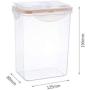 Sealed cans, plastic grain storage storage boxes, kitchen food storage tanks, fresh-keeping sealed boxes