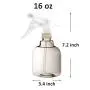 Youngever 4 Pack Empty Color Plastic Round Spray Bottles 16 Ounce Youngever 4 Pack Empty Color Plastic Round Spray Bottles 16 Ounce
