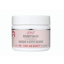 First Aid Beauty 5 in 1 Bouncy Mask: Gluten-Free Nourishing Acne Face Mask to Calm and Hydrate Skin. (1.7 ounce)