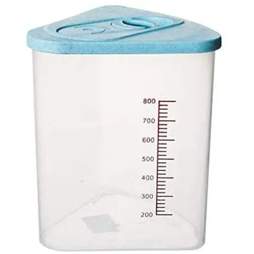 Bouteilles et Pots de Rangement en Plastique pour Céréales, Riz, Maison (400ml/1000ml/1500ml), Bleu Bouteilles et Pots de Rangement en Plastique pour Céréales, Riz, Maison (400ml/1000ml/1500ml), Bleu