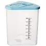 Bouteilles et Pots de Rangement en Plastique pour Céréales, Riz, Maison (400ml/1000ml/1500ml), Bleu Bouteilles et Pots de Rangement en Plastique pour Céréales, Riz, Maison (400ml/1000ml/1500ml), Bleu