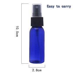 12Pcs Spray Bottle Refill Bottle Shading Subdivision Bottle Empty Container Misting 30ml Blue for Face