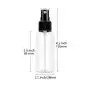 Bouteille en plastique fine pulvérisation 30ml (12 pièces) – Petite vaporisateur de voyage, idéale pour parfum, eau, Cologne, alcool, échantillons (Clair) Bouteille en plastique fine pulvérisation 30ml (12 pièces) – Petite vaporisateur de voyage, idéale pour parfum, eau, Cologne, alcool, échantillons (Clair)