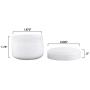 Stalwart 75-STO2004 White 4 Ounce Plastic Jar Containers, 4 oz
