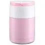 Thermos Flask en Inox, Contenant à Nourriture Isolés par Vide, Étanchéité Un Clic (Couleur : Rose, Taille : 1000ML) Thermos Flask en Inox, Contenant à Nourriture Isolés par Vide, Étanchéité Un Clic (Couleur : Rose, Taille : 1000ML)